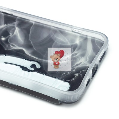 Чехол-накладка для Apple iPhone 13 (черный) - SC332