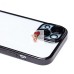 Чехол-накладка для Apple iPhone 15 (черный) - PC073 с закрытой камерой