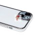 Чехол-накладка для Apple iPhone 15 (серебяный) - PC073 с закрытой камерой
