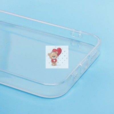 Чехол-накладка для Apple iPhone 12 (прозрачный) - Ultra Slim