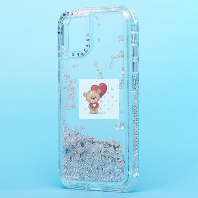 Чехол-накладка для Apple iPhone 11 (серебяный) - SC333 Чехол-накладка для Apple iPhone 11 (серебяный) - SC333