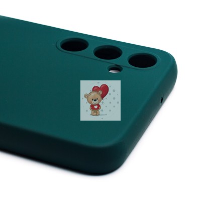 Чехол-накладка для Samsung A057 Galaxy A05s (темно-зеленый) Activ Full Original Design