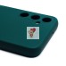 Чехол-накладка для Samsung A057 Galaxy A05s (темно-зеленый) Activ Full Original Design