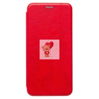 Чехол-книжка для Xiaomi Redmi Note 13 Pro+ (красный) - BC002