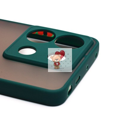 Чехол-накладка для Xiaomi Redmi Note 13 Pro 5G (темно-зеленый) - PC041 Чехол-накладка для Xiaomi Redmi Note 13 Pro 5G (темно-зеленый) - PC041