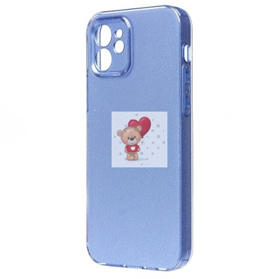 Чехол-накладка для Apple iPhone 12 (голубой) - SC328 Чехол-накладка для Apple iPhone 12 (голубой) - SC328