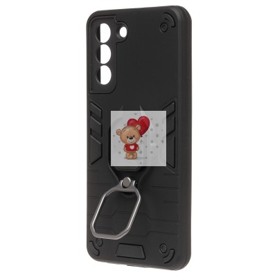 Чехол-накладка для Samsung Galaxy S21FE (черный) - SGP001 противоударный Чехол-накладка для Samsung Galaxy S21FE (черный) - SGP001 противоударный