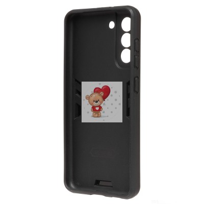 Чехол-накладка для Samsung Galaxy S21FE (черный) - SGP001 противоударный Чехол-накладка для Samsung Galaxy S21FE (черный) - SGP001 противоударный