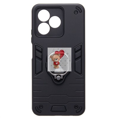 Чехол-накладка для Realme C53 (черный) - SGP001 противоударный