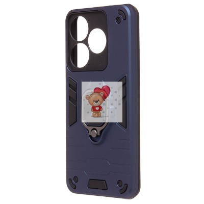 Чехол-накладка для Tecno Spark 10 4G (синий) - SGP001 противоударный Чехол-накладка для Tecno Spark 10 4G (синий) - SGP001 противоударный