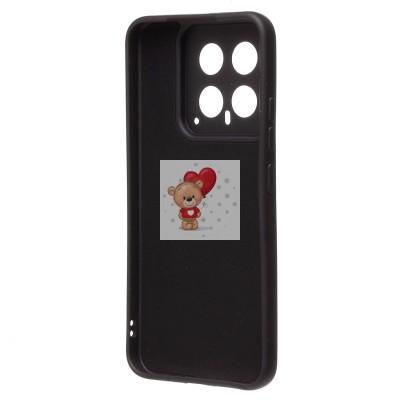 Чехол-накладка для Xiaomi 14 (черный) Activ Full Original Design Чехол-накладка для Xiaomi 14 (черный) Activ Full Original Design