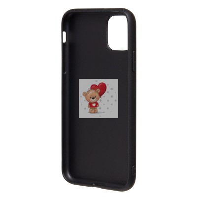 Чехол-накладка c картхолдером для Apple iPhone 11 (черный) SM022 SafeMag Чехол-накладка c картхолдером для Apple iPhone 11 (черный) SM022 SafeMag