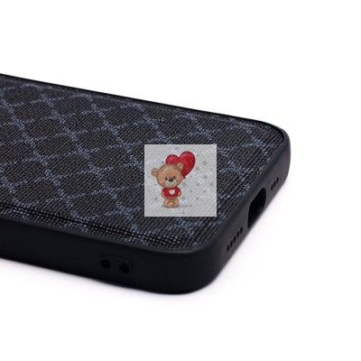 Чехол-накладка для Apple iPhone 12 Pro (черный) - SM022 SafeMag c картхолдером