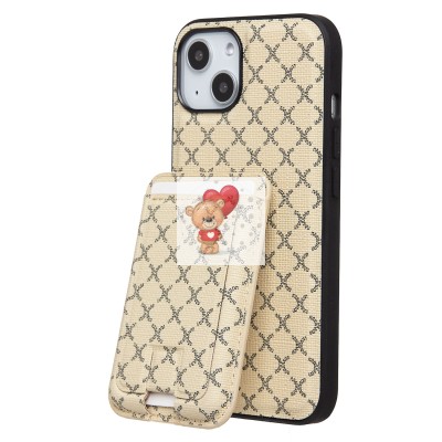 Чехол-накладка для Apple iPhone 13 (белый) - SM022 SafeMag c картхолдером Чехол-накладка для Apple iPhone 13 (белый) - SM022 SafeMag c картхолдером