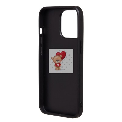 Чехол-накладка для Apple iPhone 13 Pro (кофейный) - SM022 SafeMag c картхолдером