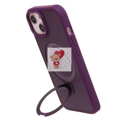 Чехол-накладка для Apple iPhone 13 (фиолетовый) - SM088 SafeMag Чехол-накладка для Apple iPhone 13 (фиолетовый) - SM088 SafeMag