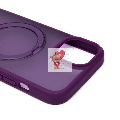 Чехол-накладка для Apple iPhone 13 (фиолетовый) - SM088 SafeMag Чехол-накладка для Apple iPhone 13 (фиолетовый) - SM088 SafeMag