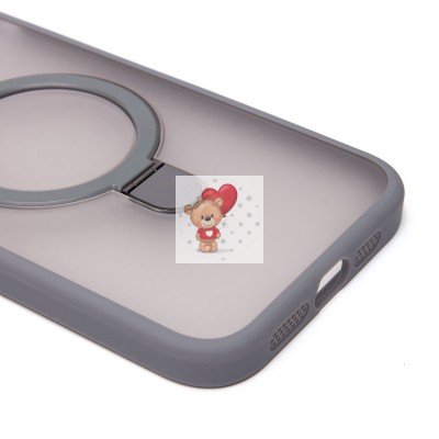 Чехол-накладка для Apple iPhone 13 Pro Max (серый) - SM088 SafeMag