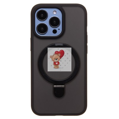 Чехол-накладка для Apple iPhone 14 Pro (черный) - SM088 SafeMag