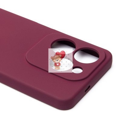 Чехол-накладка для Infinix Hot 40 (бордовый) Activ Full Original Design Чехол-накладка для Infinix Hot 40 (бордовый) Activ Full Original Design