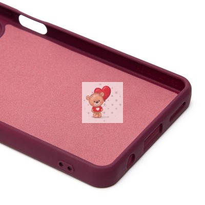 Чехол-накладка для Infinix Hot 40 (бордовый) Activ Full Original Design Чехол-накладка для Infinix Hot 40 (бордовый) Activ Full Original Design