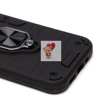 Чехол-накладка для Apple iPhone 12 (черный) - SGP001 противоударный