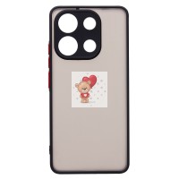 Чехол-накладка для Xiaomi Redmi Note 13 4G Global (черный) - PC041