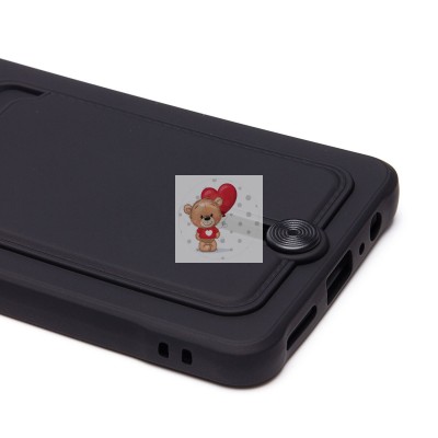 Чехол-накладка для Infinix Note 30 Pro (черный) - SC304 с картхолдером Чехол-накладка для Infinix Note 30 Pro (черный) - SC304 с картхолдером