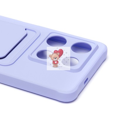 Чехол-накладка для Infinix Note 30 Pro (светло-фиолетовый) - SC304 с картхолдером Чехол-накладка для Infinix Note 30 Pro (светло-фиолетовый) - SC304 с картхолдером