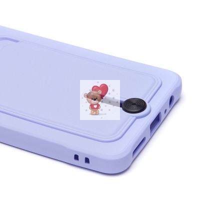 Чехол-накладка для Infinix Note 30 Pro (светло-фиолетовый) - SC304 с картхолдером Чехол-накладка для Infinix Note 30 Pro (светло-фиолетовый) - SC304 с картхолдером