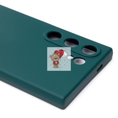 Чехол-накладка для Samsung Galaxy S24 Ultra (темно-зеленый) Activ Full Original Design