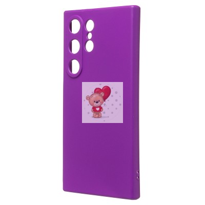 Чехол-накладка для Samsung Galaxy S24 Ultra (фиолетовый) Activ Full Original Design Чехол-накладка для Samsung Galaxy S24 Ultra (фиолетовый) Activ Full Original Design