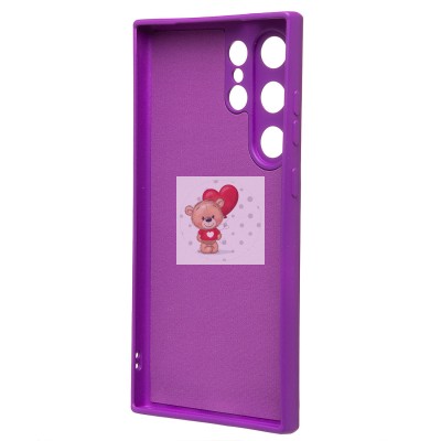 Чехол-накладка для Samsung Galaxy S24 Ultra (фиолетовый) Activ Full Original Design Чехол-накладка для Samsung Galaxy S24 Ultra (фиолетовый) Activ Full Original Design