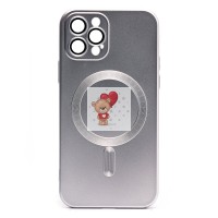 Чехол-накладка для Apple iPhone 12 Pro (титановый) - SM020 Matte SafeMag Чехол-накладка для Apple iPhone 12 Pro (титановый) - SM020 Matte SafeMag