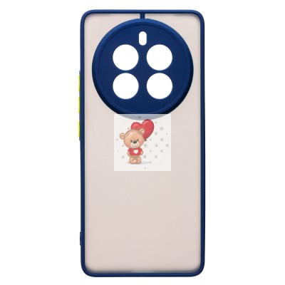 Чехол-накладка для Realme 12 Pro + (темно-синий) - PC041