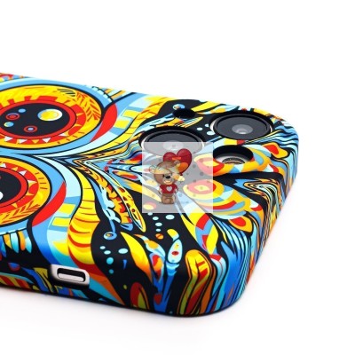 Чехол-накладка для Apple iPhone 14 - (117) (многоцветный) Luxo Creative Чехол-накладка для Apple iPhone 14 - (117) (многоцветный) Luxo Creative