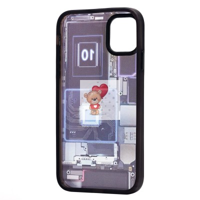 Чехол-накладка для Apple iPhone 11 (многоцветный) - PC088