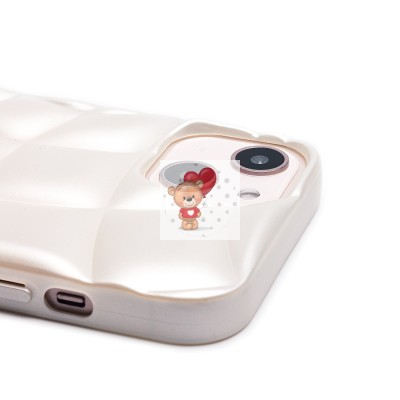 Чехол-накладка для Apple iPhone 13 (белый) - SC340