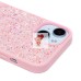 Чехол-накладка для Apple iPhone 15 россыпь кристаллов (розовый) - PC071 POSH SHINE Чехол-накладка для Apple iPhone 15 россыпь кристаллов (розовый) - PC071 POSH SHINE