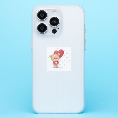 Чехол-накладка для Apple iPhone 15 Pro Max (матовый прозрачный) - PC089