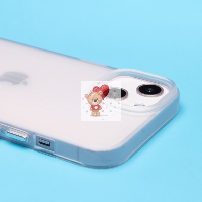 Чехол-накладка для Apple iPhone 14 (матовый прозрачный) - PC089 Чехол-накладка для Apple iPhone 14 (матовый прозрачный) - PC089