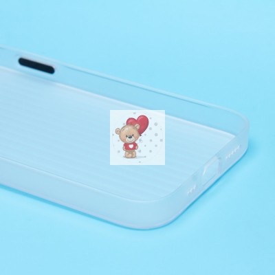 Чехол-накладка для Apple iPhone 14 (матовый прозрачный) - PC089 Чехол-накладка для Apple iPhone 14 (матовый прозрачный) - PC089