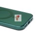 Чехол-накладка для Apple iPhone 15 (зеленый) - SM025 SafeMag Чехол-накладка для Apple iPhone 15 (зеленый) - SM025 SafeMag