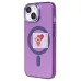 Чехол-накладка для Apple iPhone 13 (фиолетовый) - SM025 SafeMag