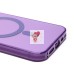 Чехол-накладка для Apple iPhone 13 (фиолетовый) - SM025 SafeMag