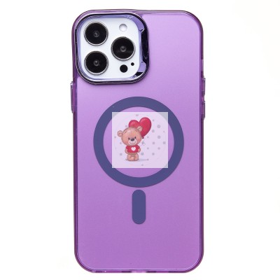 Чехол-накладка для Apple iPhone 13 Pro Max (фиолетовый) - SM025 SafeMag