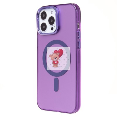 Чехол-накладка для Apple iPhone 13 Pro Max (фиолетовый) - SM025 SafeMag