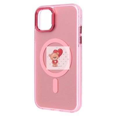 Чехол-накладка для Apple iPhone 11 (розовый) - SM025 SafeMag