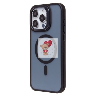 Чехол-накладка для Apple iPhone 15 Pro Max (черный) - SM026 SafeMag