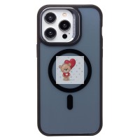 Чехол-накладка для Apple iPhone 14 Pro Max (черный) - SM026 SafeMag